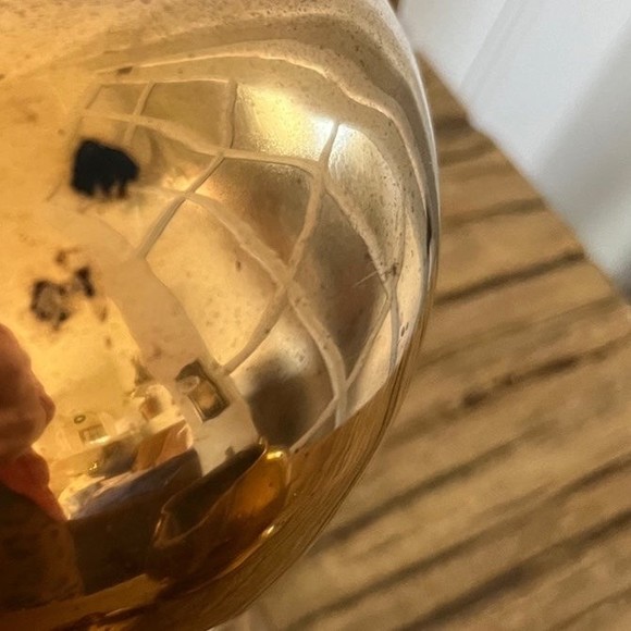 Vintage 3 Piece Taiwan Brass with Wooden Handle Hollywood Regency Tea Set - Picture 11 of 12